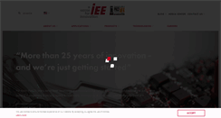 Desktop Screenshot of iee.lu